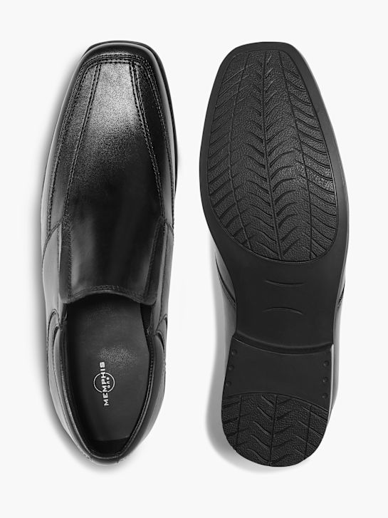 memphis is een lage schoen zwart deichmann