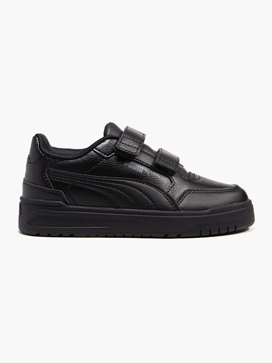 puma shuffle het centrum van lo v ps trainer zwart deichmann