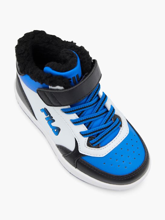 fila hoge top trainer blauw deichmann