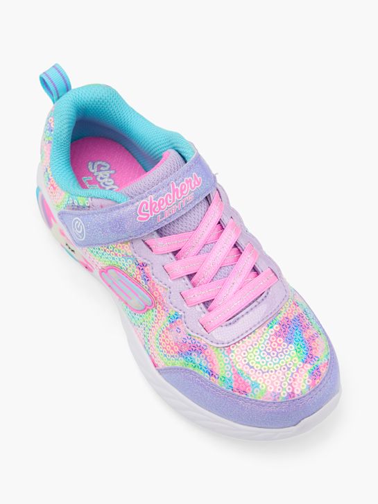 skechers eenhoorn danser trainer paars deichmann