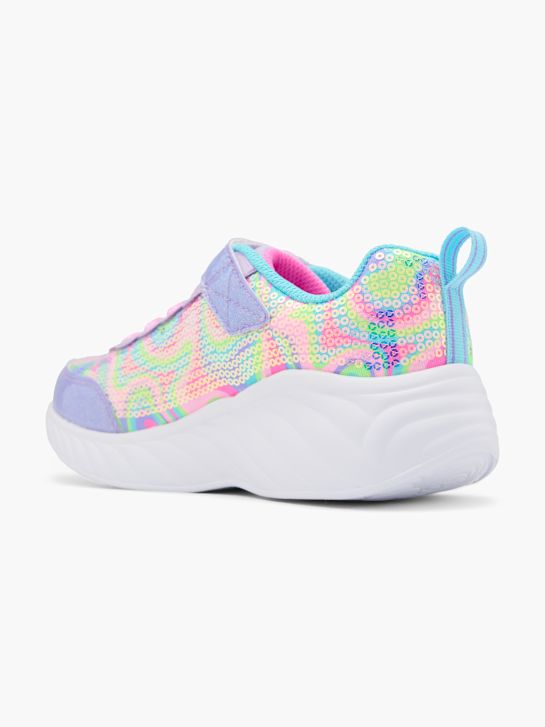 skechers eenhoorn danser trainer paars deichmann