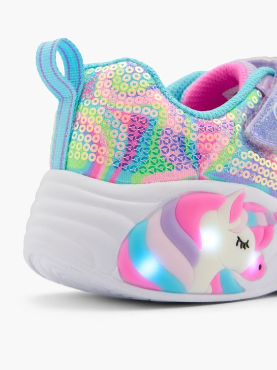 skechers eenhoorn danser trainer paars deichmann