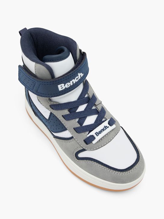 bankje hoge top trainer blauw deichmann