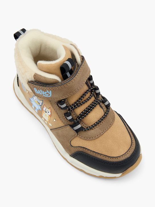 bluey hoge top trainer beige deichmann