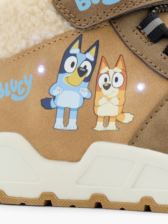 bluey hoge top trainer beige deichmann