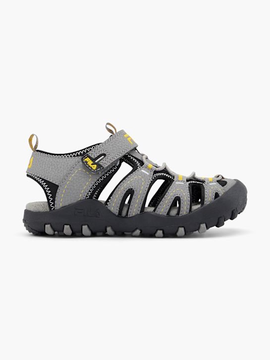 fila wandel-sandaal grijs deichmann