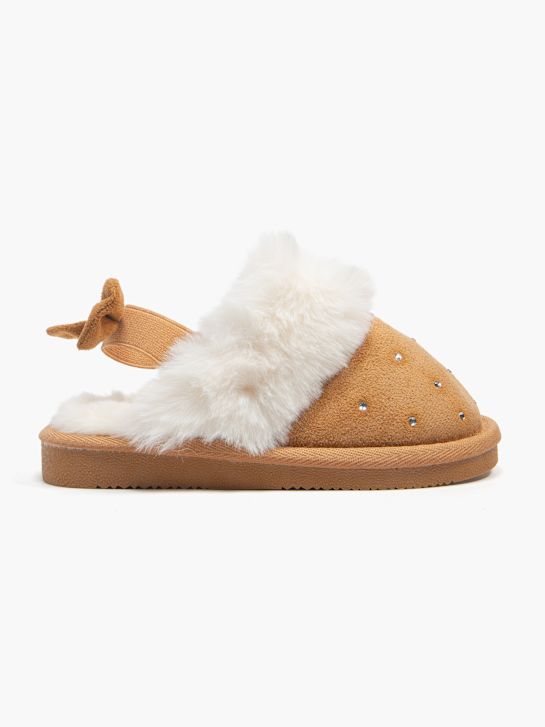 casa mia gesloten slipper bruin deichmann