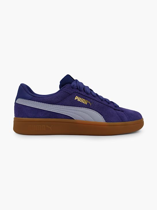 puma smash 3.0 fl jr trainer blauw deichmann