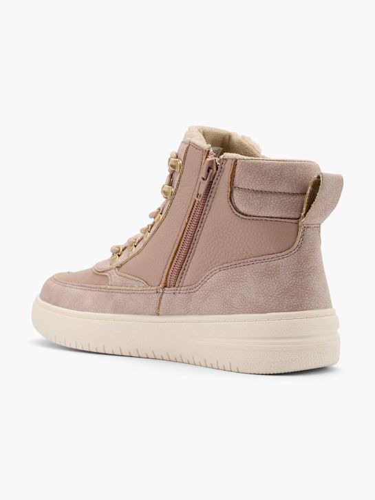 graceland hoge top trainer roze deichmann