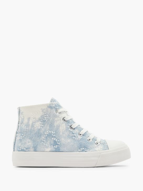 graceland hoge top trainer blauw deichmann