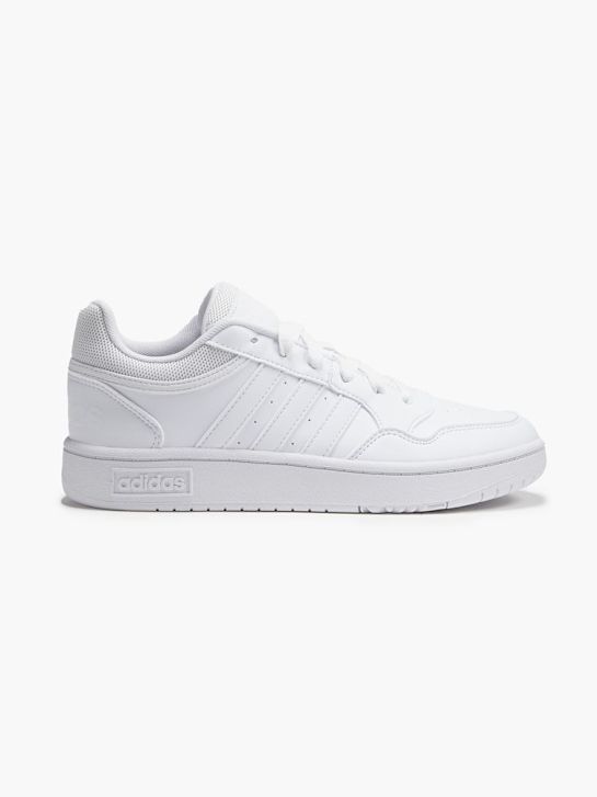 adidas hoepels lage 3.0 k trainer wit deichmann