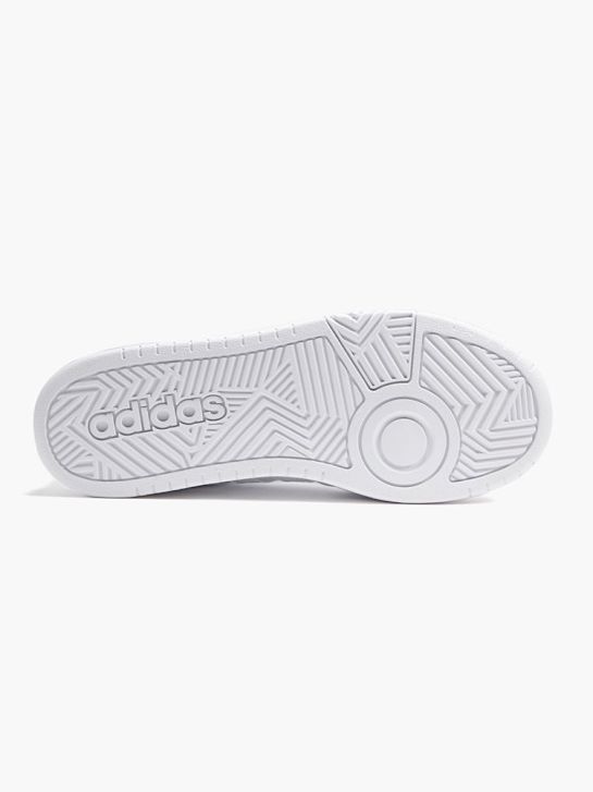 adidas hoepels lage 3.0 k trainer wit deichmann