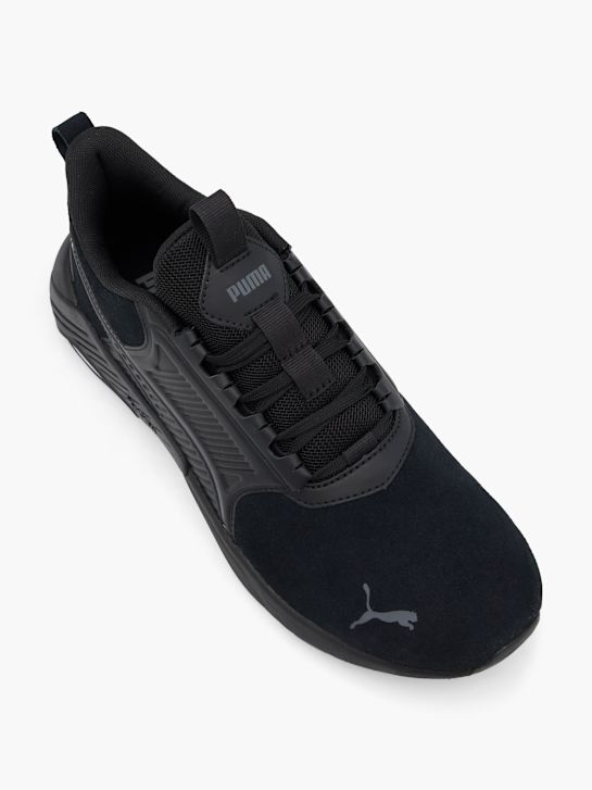 puma x-cel nova fs suede slip-on trainer zwart deichmann