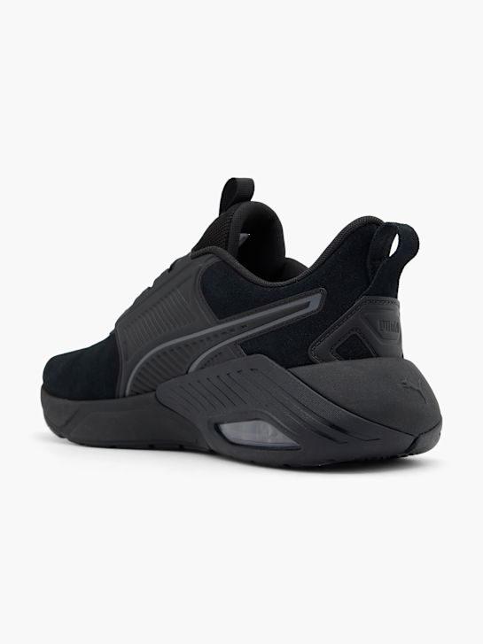 puma x-cel nova fs suede slip-on trainer zwart deichmann