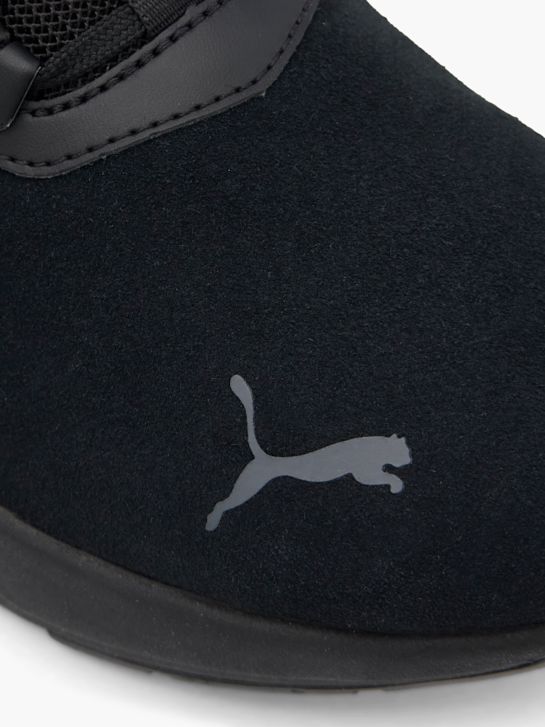 puma x-cel nova fs suede slip-on trainer zwart deichmann