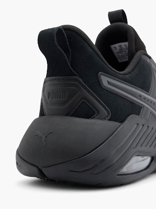 puma x-cel nova fs suede slip-on trainer zwart deichmann