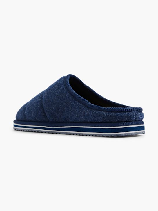 fila huis slipper blauw deichmann
