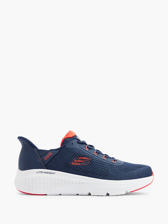 skechers swift fit trainer blauw deichmann