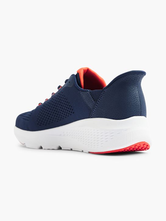 skechers swift fit trainer blauw deichmann