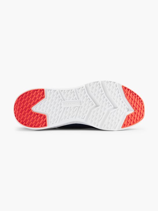 skechers swift fit trainer blauw deichmann