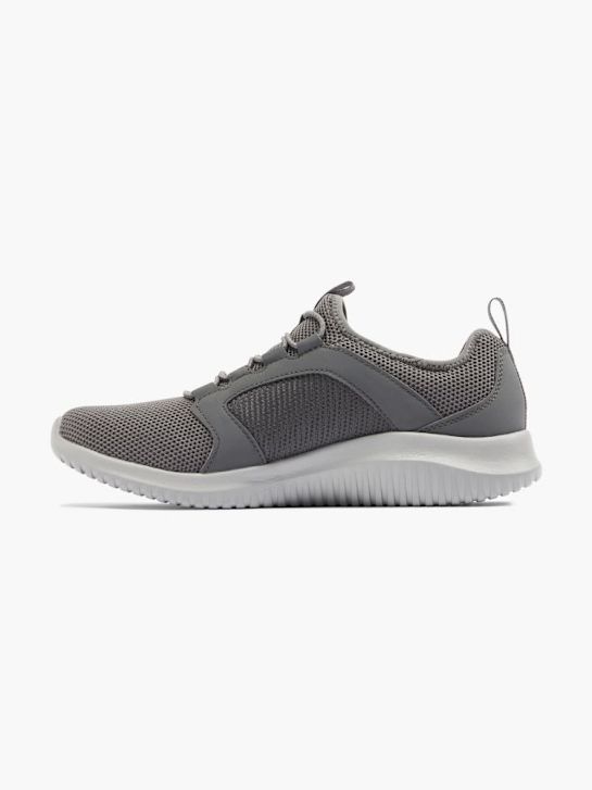 skechers elite flex slip-on trainer grijs deichmann