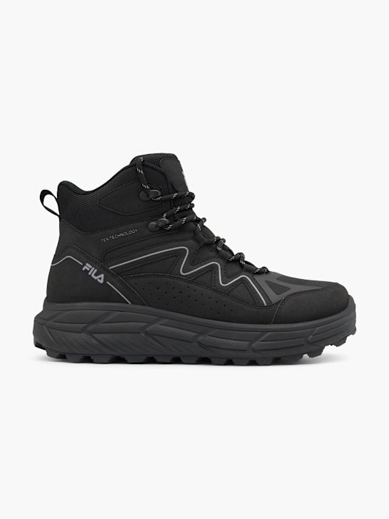 fila veterschoen zwart deichmann