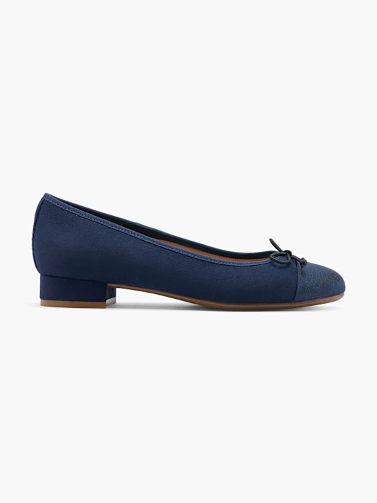 graceland ballet flatscreen donker blauw deichmann