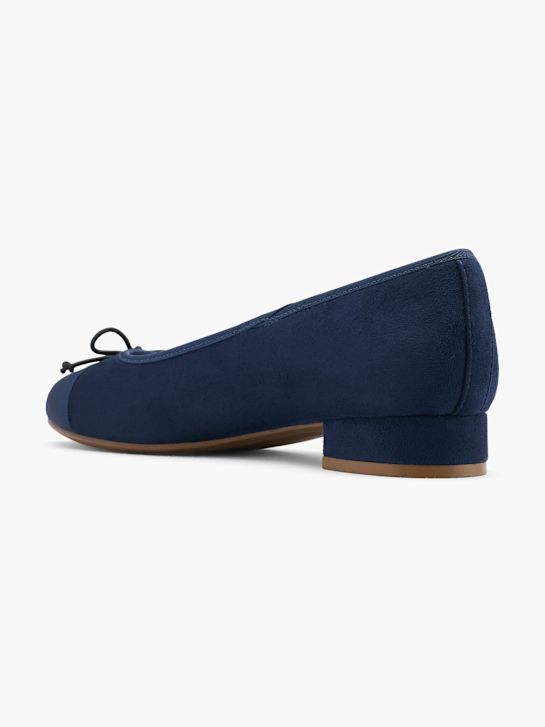 graceland ballet flatscreen donker blauw deichmann