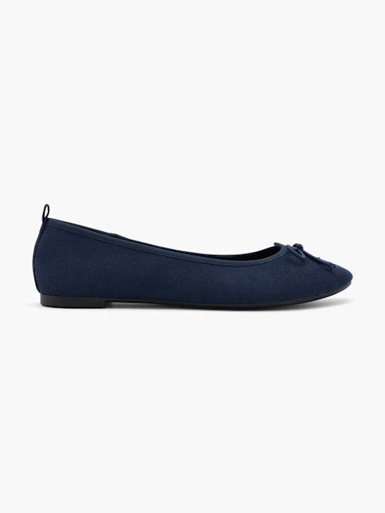 graceland ballet flatscreen donker blauw deichmann
