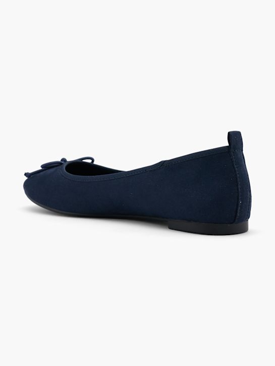 graceland ballet flatscreen donker blauw deichmann