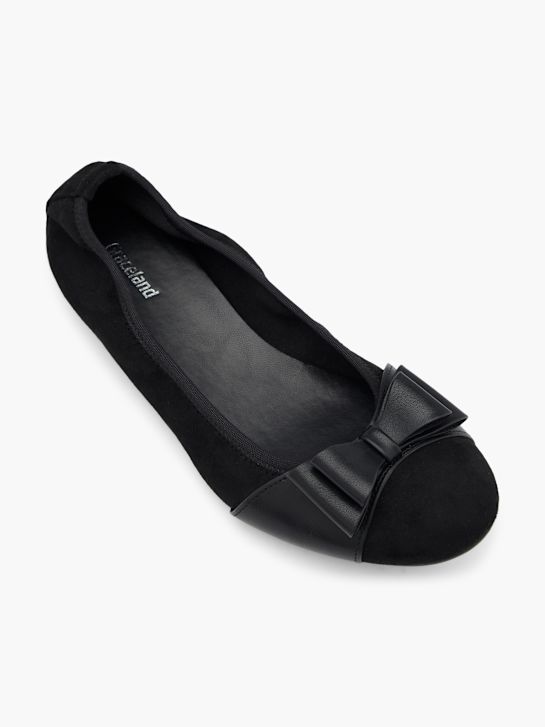 graceland ballet flat black deichmann
