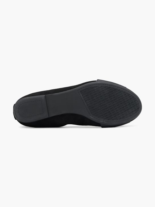 graceland ballet flat black deichmann