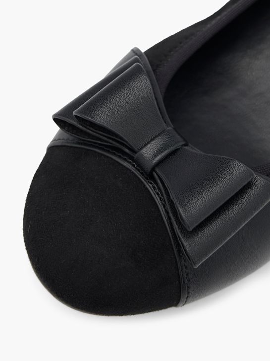 graceland ballet flat black deichmann