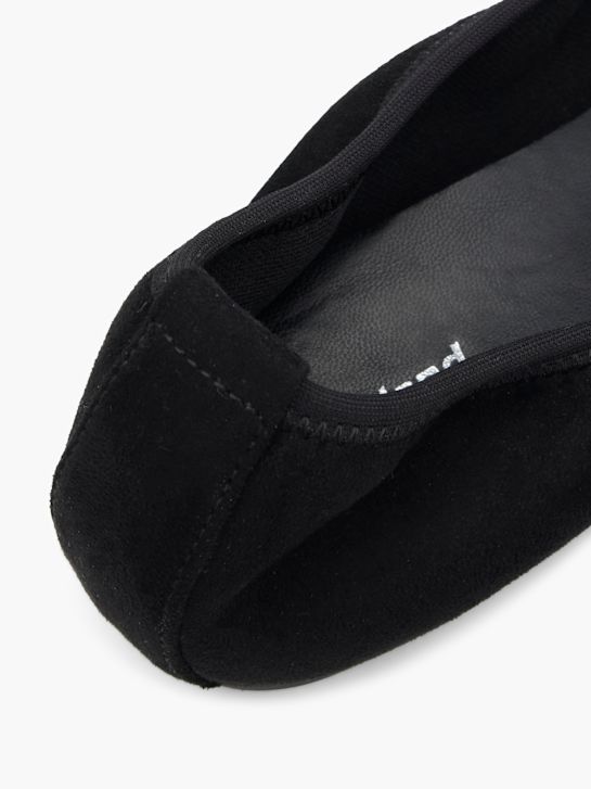 graceland ballet flat black deichmann