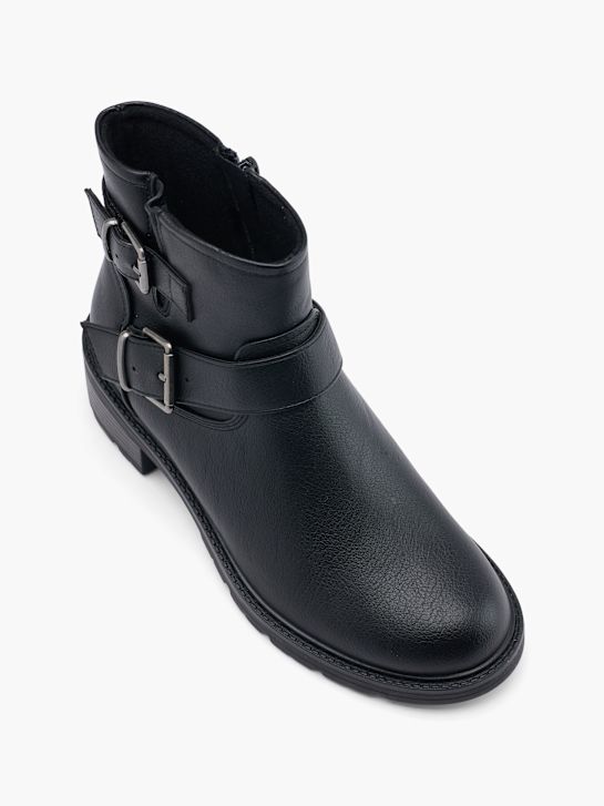 graceland biker boot zwart deichmann