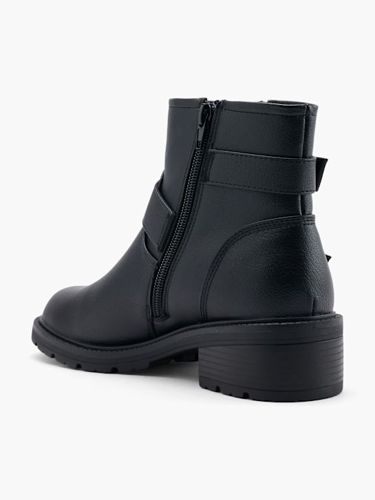 graceland biker boot zwart deichmann