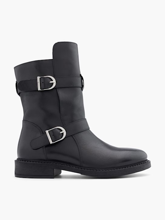catwalk biker boot zwart deichmann