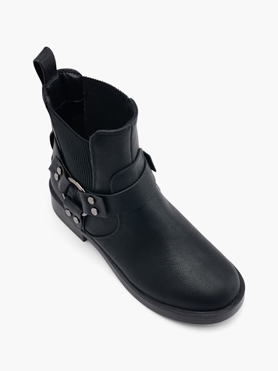 catwalk biker boot zwart deichmann