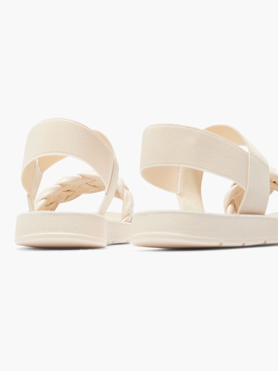graceland sandaal crème deichmann