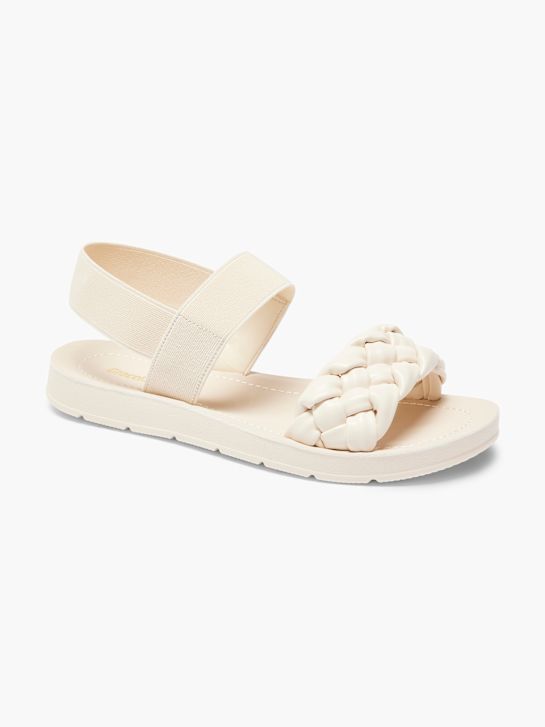 graceland sandaal crème deichmann