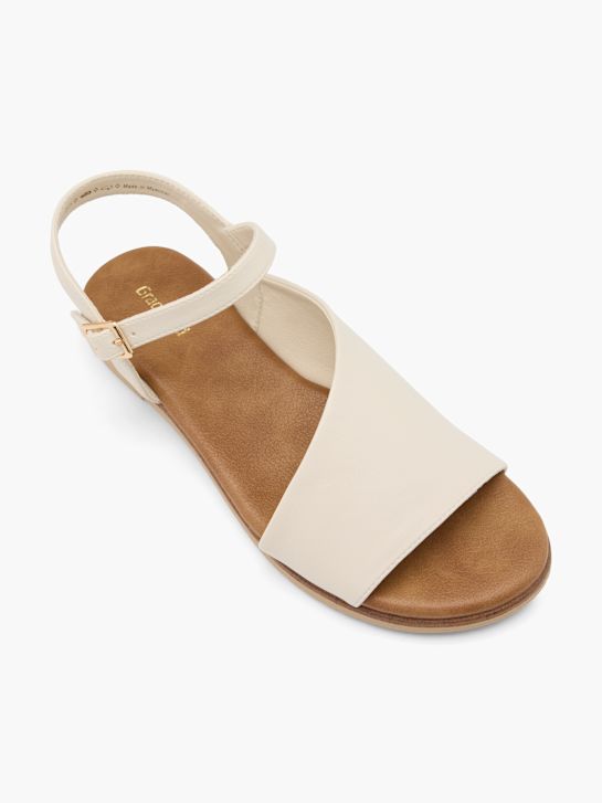 graceland sandaal offwhite deichmann