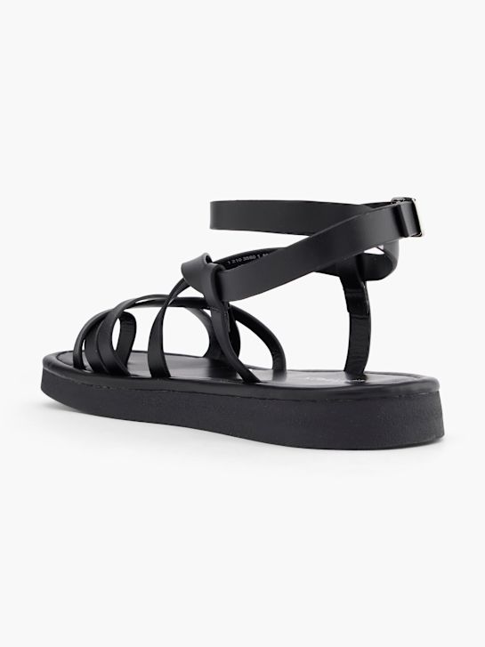 catwalk sandaal zwart deichmann