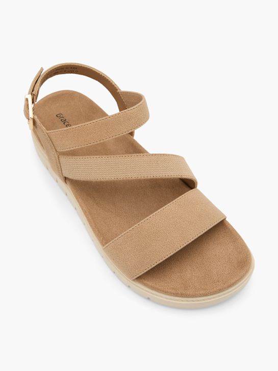 graceland sandaal beige deichmann