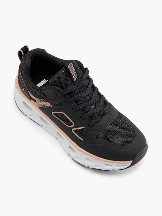 bankje trainer zwart deichmann