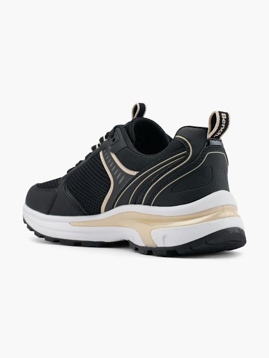 bankje trainer zwart deichmann