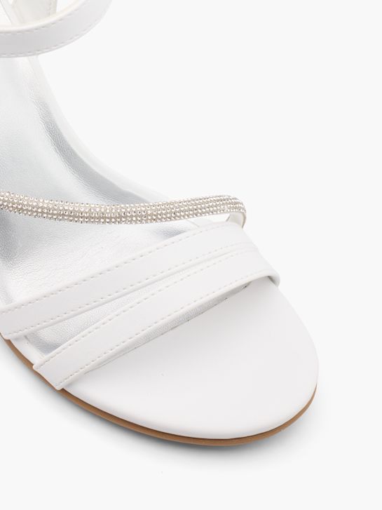 graceland hakken sandaal wit deichmann