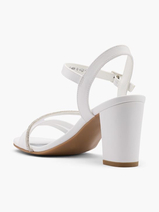 graceland hakken sandaal wit deichmann