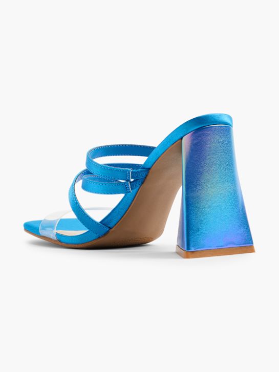 catwalk mule blauw deichmann