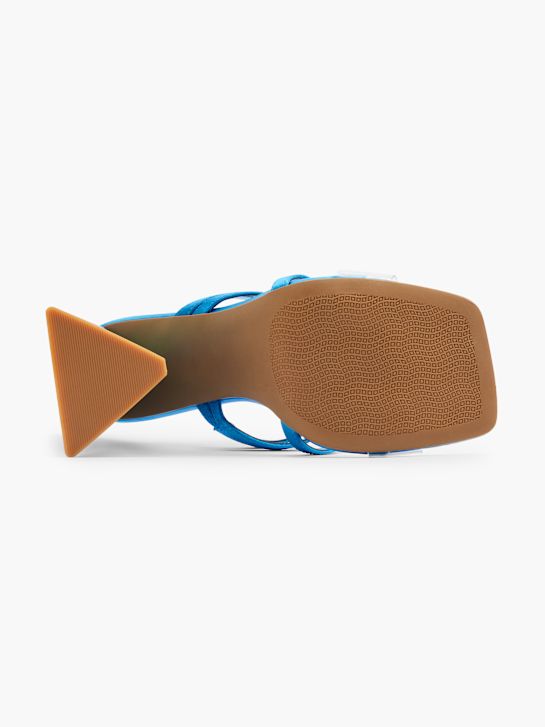 catwalk mule blauw deichmann