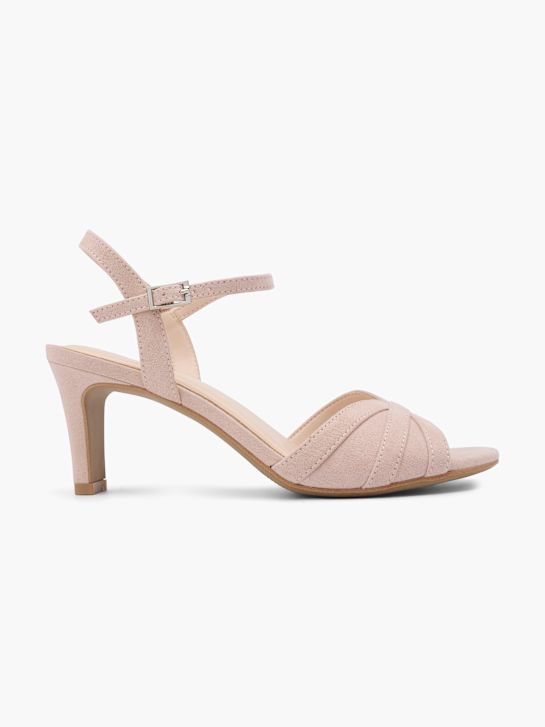 graceland hakken sandal roze deichmann